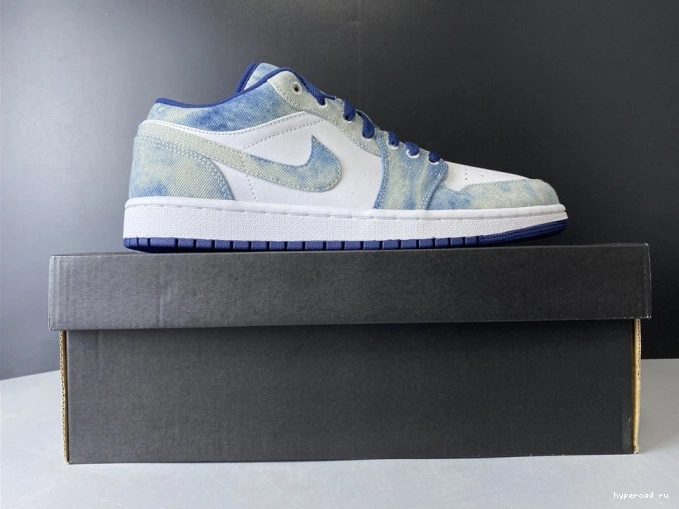 Jordan Denim 1 Air Washed CZ8455-100 Low 1102